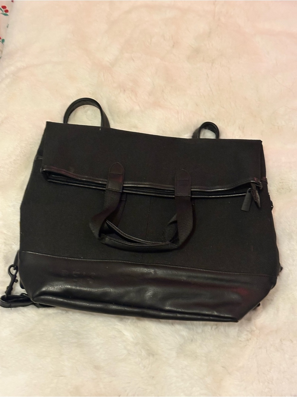 The Convertible Backpack in Black
